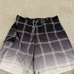 George Gradient Swim Board Shorts Black